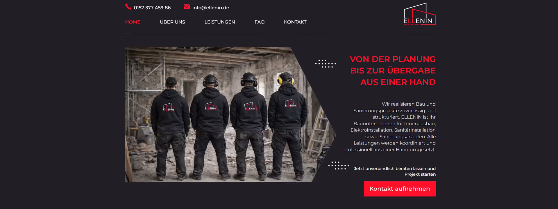 Ellenin - Webseite