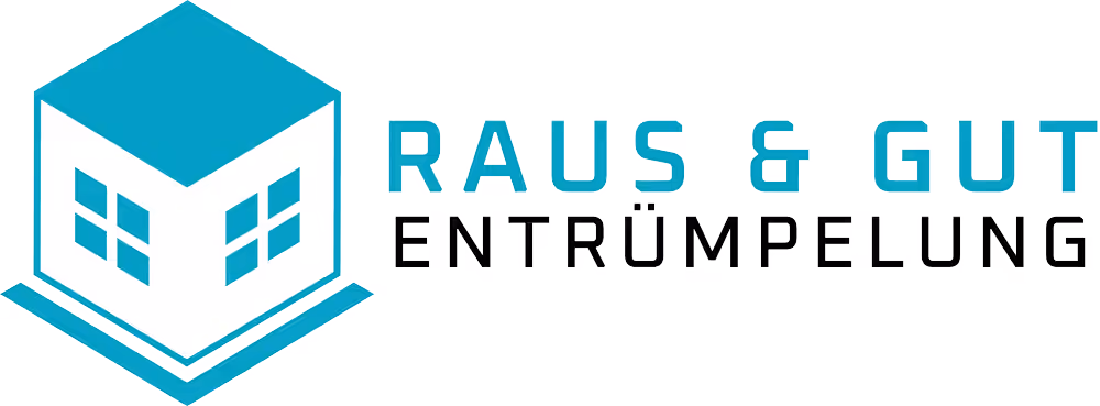 Raus & Gut Logo auf heller Flaeche